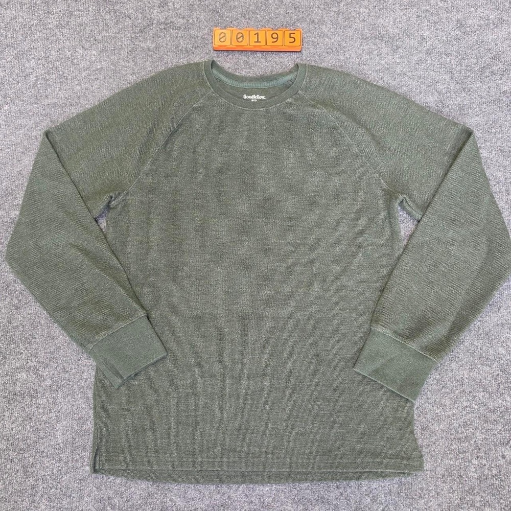 Goodfellow & Co. Olive Green Thermal Long Sleeve Shirt Size M